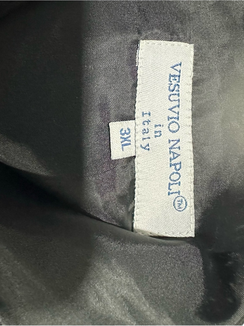 Vesuvio Napoli Mens Satin Tuxedo Vest Waistcoat Black Big & Tall Sz 3XL XXXL - Picture 8 of 14